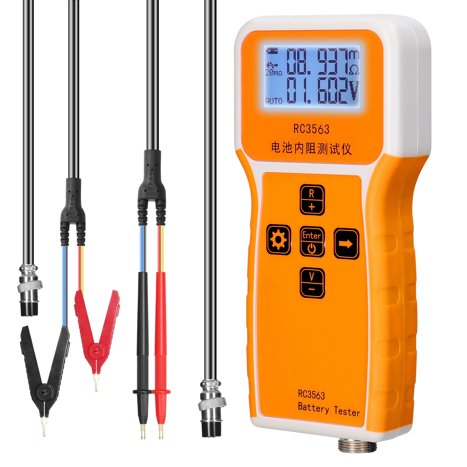 200Ohm 100V Handheld Battery I - Battery Internal Resistance Tester Four Wire ulasan dan harga