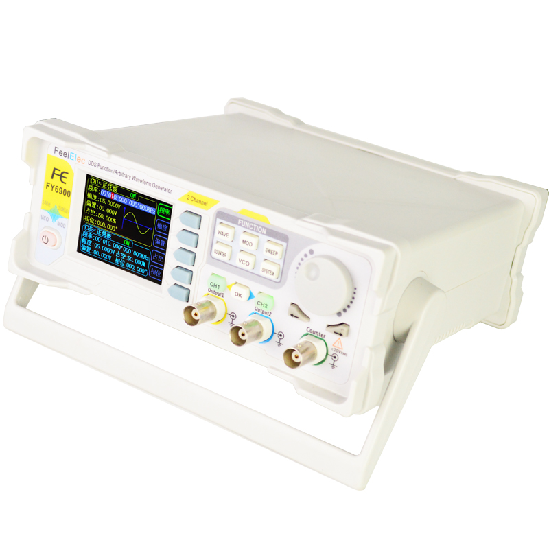 New FY6900 60MHz Dual Channel  - Dual Channel Arbitrary Waveform Function Generator 60Mhz ulasan dan harga